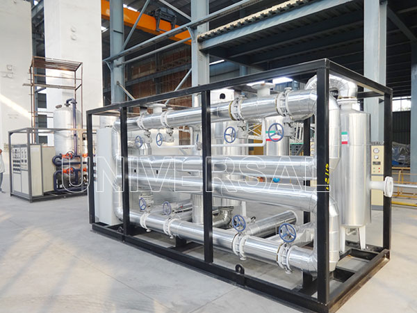 low pressure argon plant