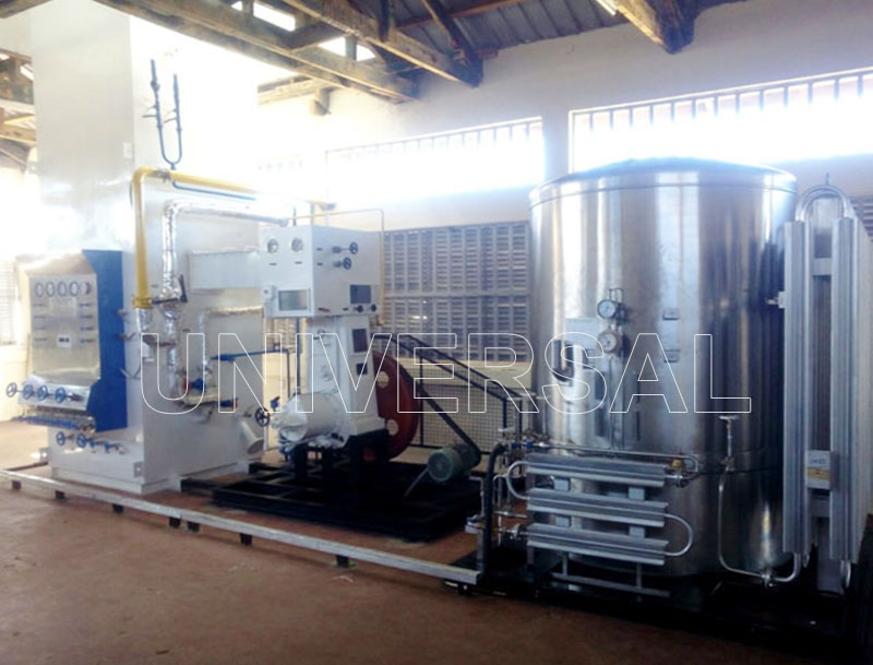 liquid nitrogen storage tank